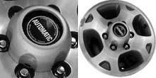2002 Nissan xterra hubcaps #8