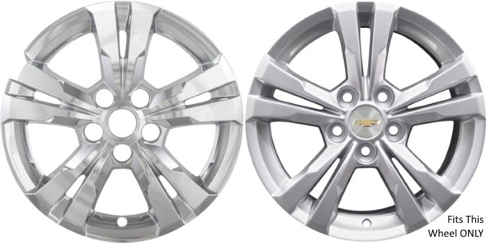 17 inch chrome hubcaps