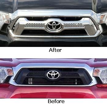 toyota tacoma painted grille surround #7