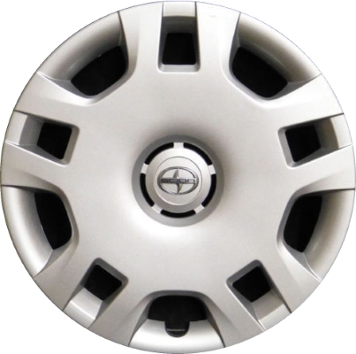 Scion xB 2008-2015, Scion xD 2008-2014, Plastic 5 Double Spoke, Single Hubcap or Wheel Cover For 16 Inch Steel Wheels. Hollander Part Number H61150.