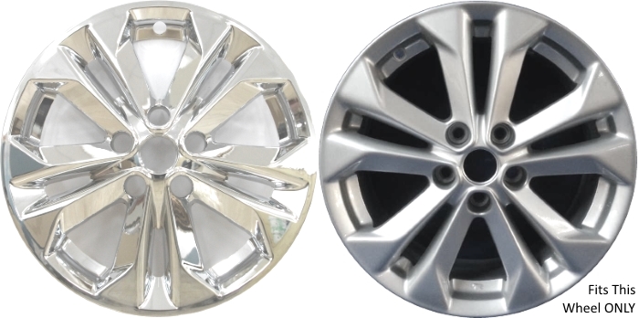 Nissan rogue chrome hubcaps #9