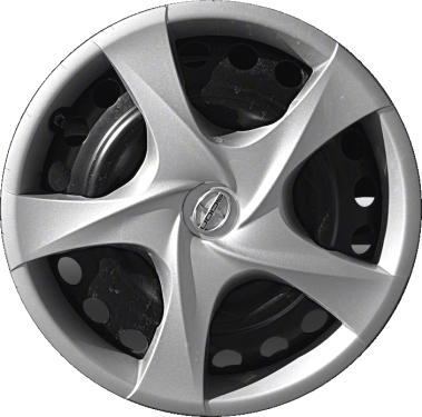 Scion iQ 2011-2015, Plastic 5 Spoke, Single Hubcap or Wheel Cover For 16 Inch Steel Wheels. Hollander Part Number H61161.
