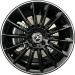 ALY85837 Mercedes-Benz CLA35 Wheel/Rim Black Painted #11840103007X71