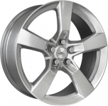 ALY5446U77/5448 Chevrolet Camaro Wheel/Rim Bright Hyper Silver #92230894