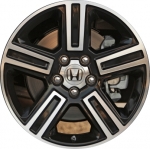 ALY63994U45 Honda Ridgeline Wheel/Rim Black Machined #42700SJPA41