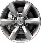 ALY74229.HYPV2 Lexus GX460 Wheel/Rim Hyper Silver #4261160880