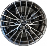 ALY74321 Lexus RC F Wheel/Rim Charcoal Machined #4261124750