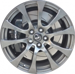 ALY74319 Lexus RC F Wheel/Rim Charcoal Painted #4261A24060