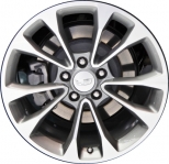 ALY4731U10 Cadillac ATS Coupe Wheel/Rim Grey Machined #23243331