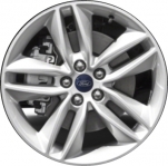 ALY10043 Ford Edge Wheel/Rim Silver Painted #FT4Z1007A