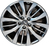 ALY70873 Genesis G80, Hyundai Genesis Wheel/Rim Hyper Silver #52910B1350