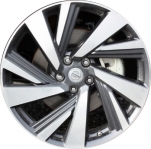 ALY62707U30HH Nissan Murano Wheel/Rim Charcoal Machined #403005AA3A