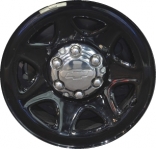 STL8111 Chevrolet Tahoe Police Wheel/Rim Steel Black #20942021