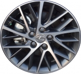 ALY74332U30 Lexus ES350 Wheel/Rim Charcoal Machined #4261133B00