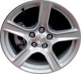 ALYGR067 Chevrolet Camaro Wheel/Rim Silver Painted #22998072