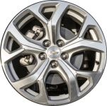 ALY5724U10 Chevrolet Volt Wheel/Rim Silver Machined #22971549