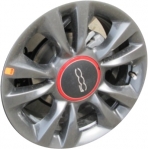 ALY61687U79HH Fiat 500, 500c Wheel/Rim Dark Hyper #5LS02JXYAA