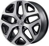 ALY64076 Honda HR-V Wheel/Rim Charcoal Machined #08W17T7S100