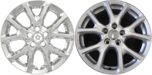 IMP-382X/7913PC Jeep Cherokee Chrome Wheel Skins (Hubcaps/Wheelcovers) 17 Inch Set