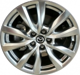 ALY64983U77 Mazda CX-9 Wheel/Rim Hyper Silver #9965308080