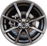 ALY64966U79 Mazda MX-5 Miata Wheel/Rim Hyper Silver #9965F97070