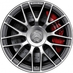 ALY85522U10 Mercedes-Benz C63 Wheel/Rim Grey Machined #20540159007X21