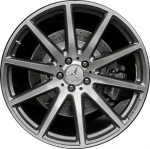 ALY85497 Mercedes-Benz GLE63 Wheel/Rim Grey Machined #29240123007X21