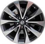 ALY62723U30 Nissan Maxima Wheel/Rim Charcoal Machined #403004RA4E