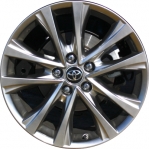 ALY75200U77 Toyota RAV4 Wheel/Rim Hyper Silver #4261A0R020