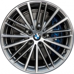 ALY86334U BMW 530e, 530i, 540i, M550i Wheel/Rim Machined #36116863423
