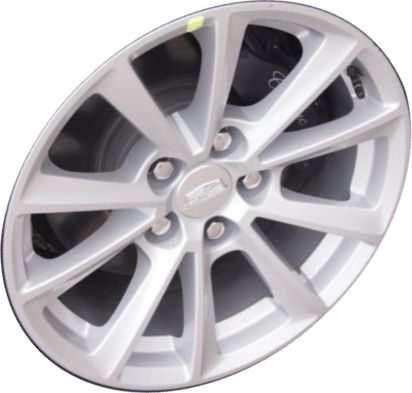 Cadillac CTS 2017-2019 powder coat silver 17x8.5 aluminum wheels or rims. Hollander part number ALY4791U20/4790, OEM part number 23492301.