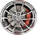 ALY5543U85/5783 Chevrolet Corvette Wheel/Rim Chrome #84073060