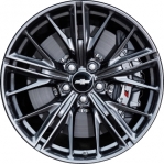 ALY5774 Chevrolet Camaro Wheel/Rim Hyper Charcoal #23355801