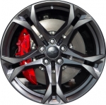 ALY5775 Chevrolet Camaro Wheel/Rim Graphite Painted #23355791