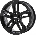 ALY5757U45 Chevrolet Equinox Wheel/Rim Black Painted #84061029