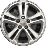 ALY5748 Chevrolet Cruze Wheel/Rim Silver Painted #13383410