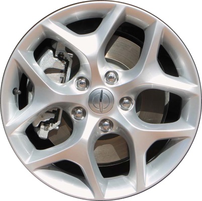 Chrysler Pacifica 2017-2020 powder coat silver 18x7.5 aluminum wheels or rims. Hollander part number ALY2593U20, OEM part number 5RJ43XZAAB, 5RJ43XZAAA, 5RJ43LS1AB.