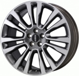 ALY10091U79 Lincoln Continental Wheel/Rim Grey Machined #GD9Z1007B