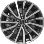 ALY10090 Lincoln Continental Wheel/Rim Grey Machined #GD9Z1007G