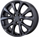 ALY2496U45/2574 Dodge Durango Wheel/Rim Black Painted #1XC17TRMAA