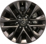 ALY74297U30 Lexus GX460 Wheel/Rim Charcoal Painted #4261A60130