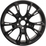 ALY9113U45/9174 Jeep Grand Cherokee SRT Wheel/Rim Black Painted #1WB01VXWAB