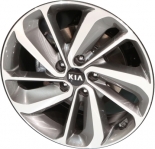 ALY74763U35.LC06 KIA Niro Wheel/Rim Grey Machined #52910G5200