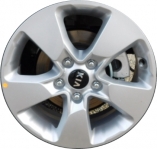 ALY74760 KIA SOUL Wheel/Rim Silver Painted #52910B2170