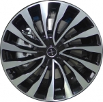 ALY10130U45 Lincoln MKZ Wheel/Rim Black Machined #HP5Z1007F