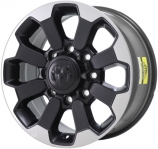 ALY2599U90 Dodge Ram 2500 Wheel/Rim Black Polished #6CV281XFAA