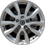 ALY62746U20/62819 Nissan Rogue Wheel/Rim Silver Painted #403006FL2A