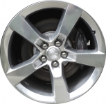 ALY5446U80/5445 Chevrolet Camaro Wheel/Rim Polished #92230896