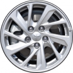 ALY65858U20 Mitsubishi Eclipse Cross Wheel/Rim Silver Painted #4250D787