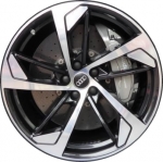ALY59047U30 Audi RS5 Wheel/Rim Charcoal Machined #8W0601025CN